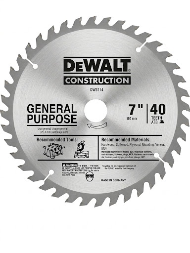 List testere za drvo 7" 180mm T 40